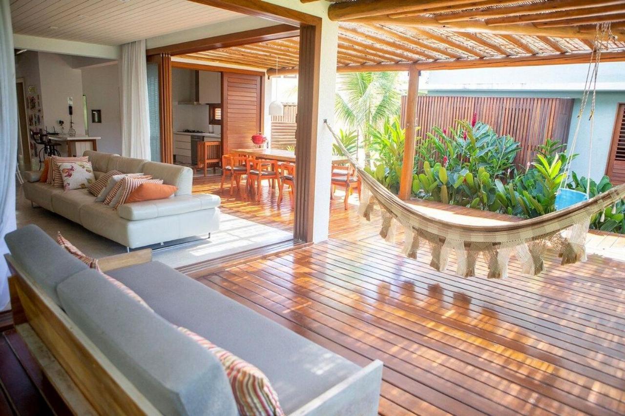 Excelente casa, pé na areia, no melhor de Arraial! Porto Seguro Exterior foto