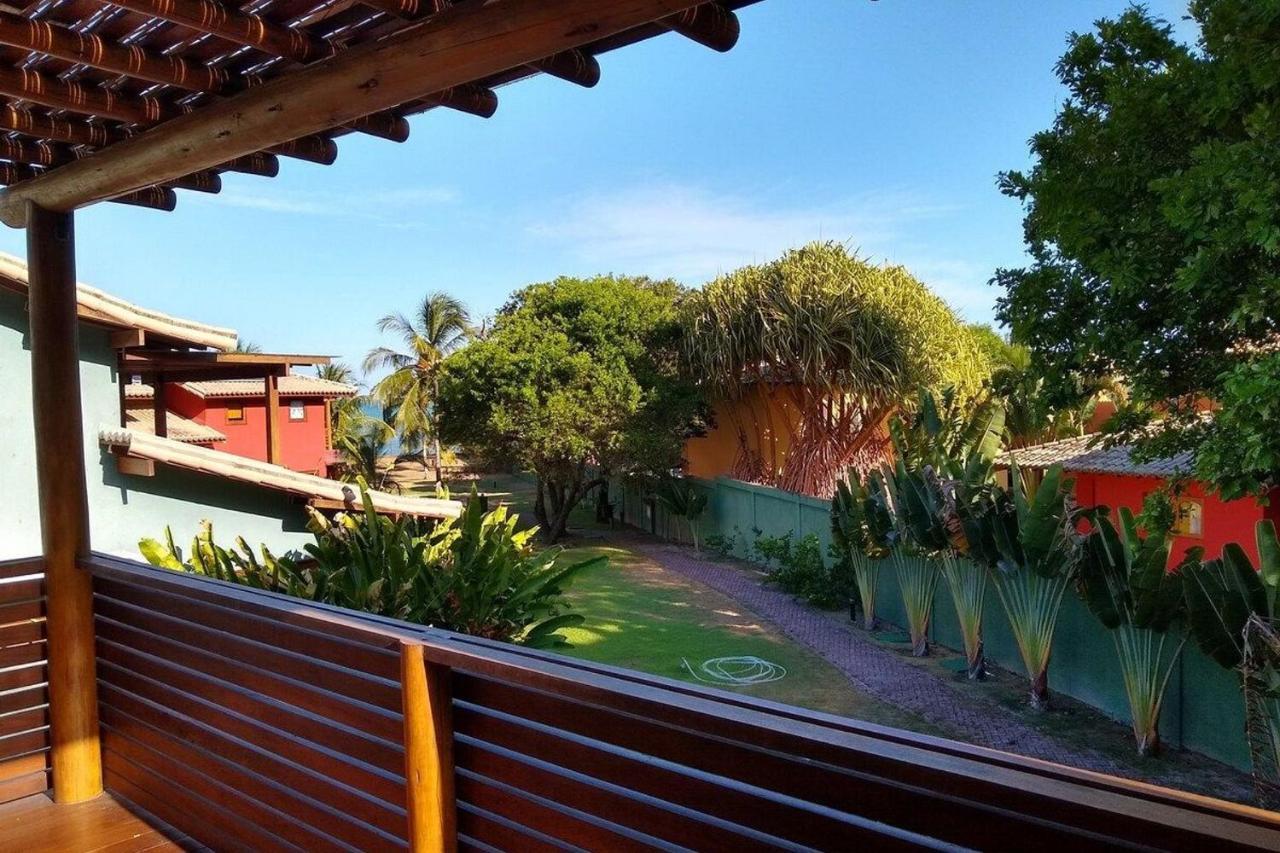 Excelente casa, pé na areia, no melhor de Arraial! Porto Seguro Exterior foto