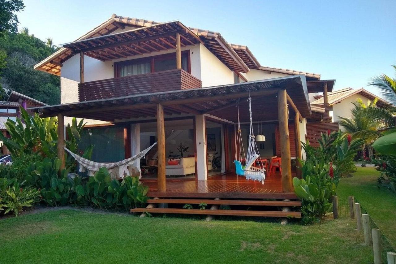 Excelente casa, pé na areia, no melhor de Arraial! Porto Seguro Exterior foto