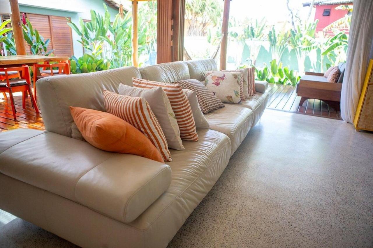 Excelente casa, pé na areia, no melhor de Arraial! Porto Seguro Exterior foto