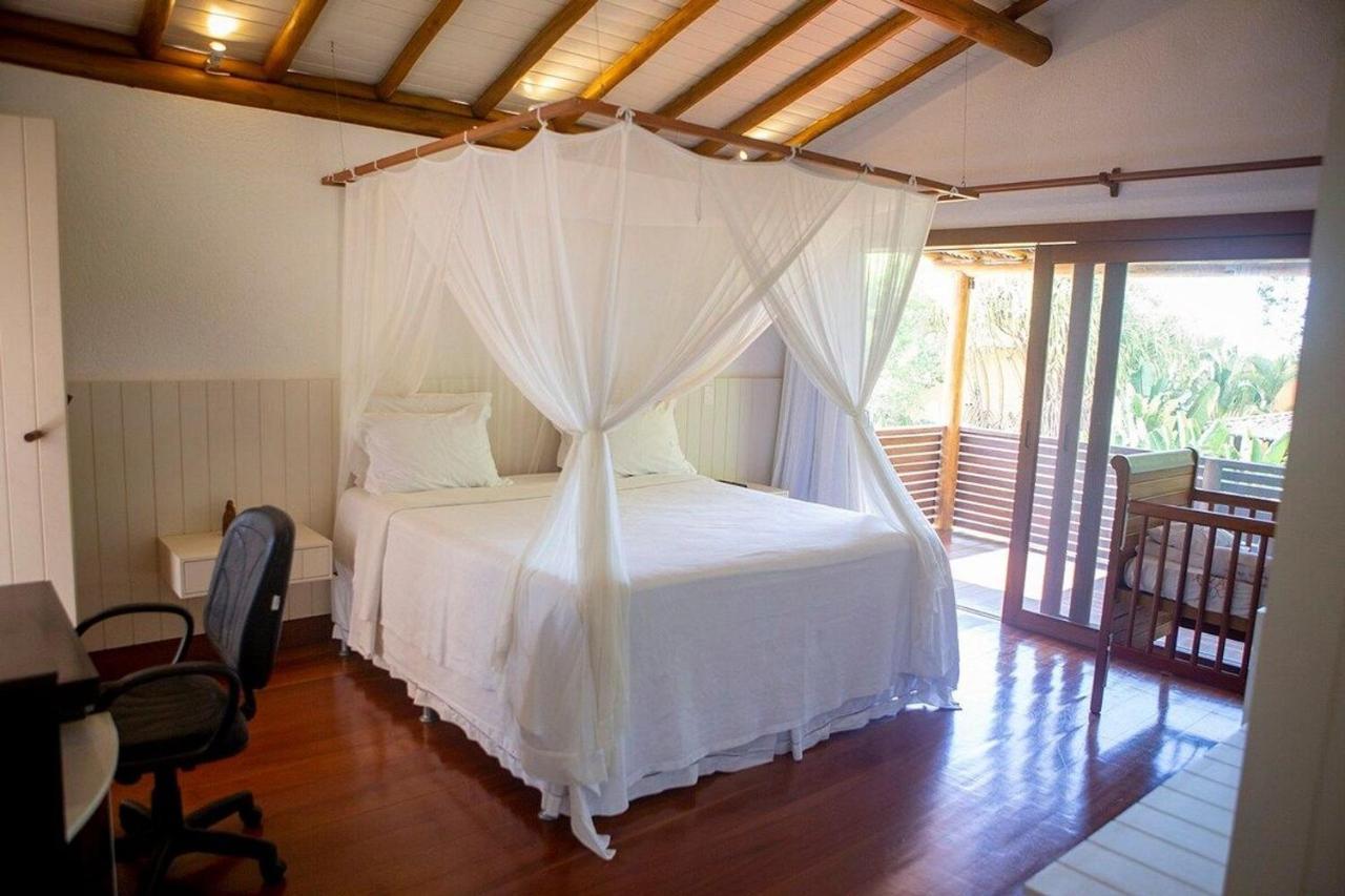 Excelente casa, pé na areia, no melhor de Arraial! Porto Seguro Exterior foto